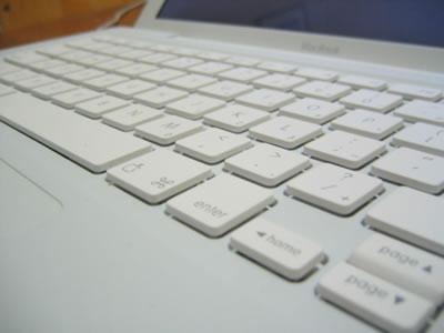 [写真]MacBook キーボード