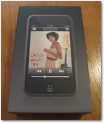 [写真] iPod touch 外箱