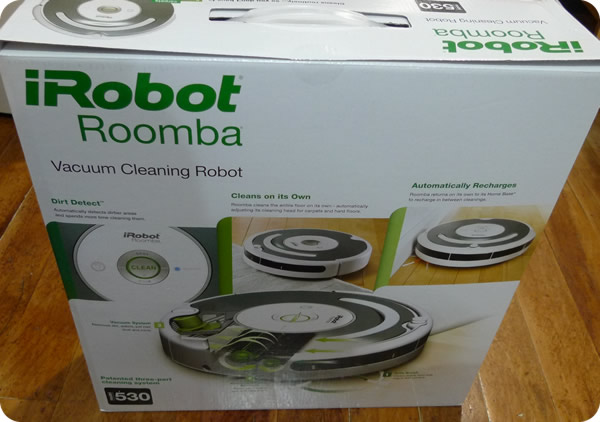 [写真]Roomba 530 パッケージ